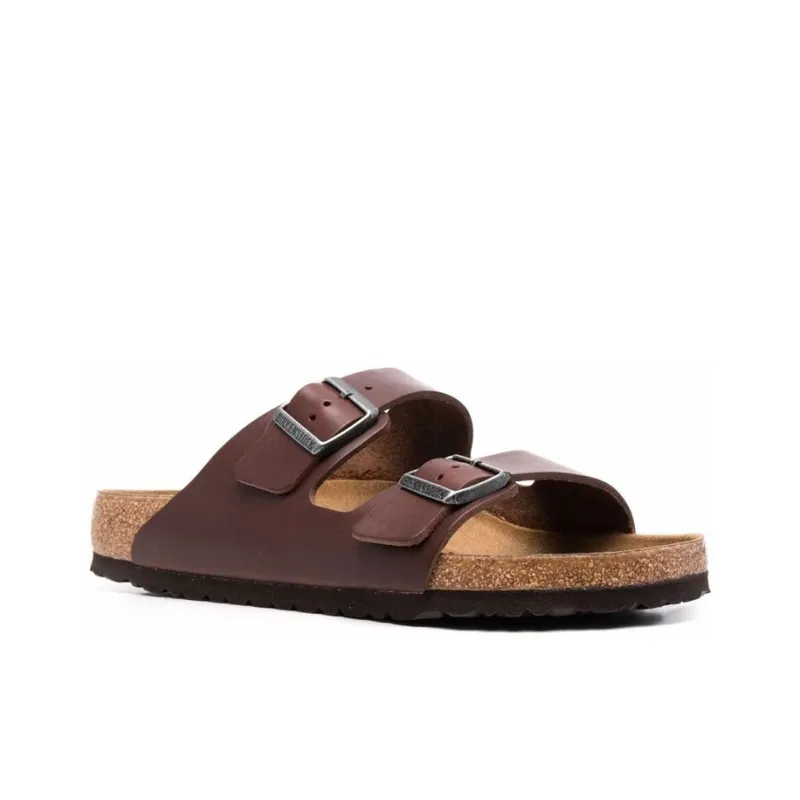 Birkenstock Arizona Leather 'Vintage Wood Roast'-1