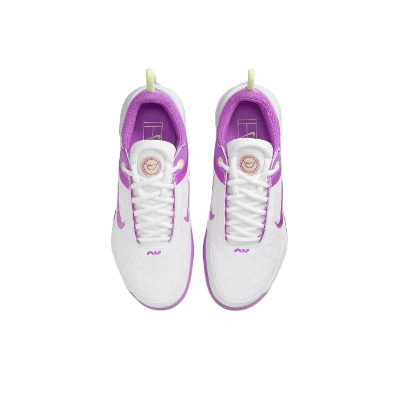 Nike Court Air Zoom Nxt Hc 'White Fuchsia Dream' Women's-3