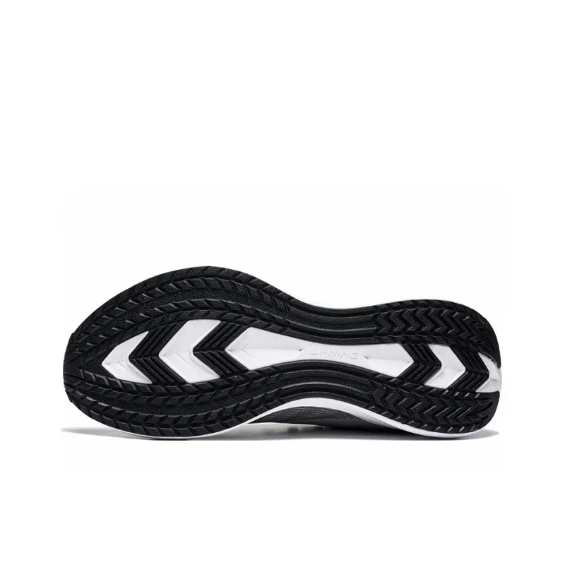 LiNing Wuyue Shock Absorbers Slip Resistant, Abrasion Resistant, Breathable Low Top Running Shoes Men's Shark Gray-4