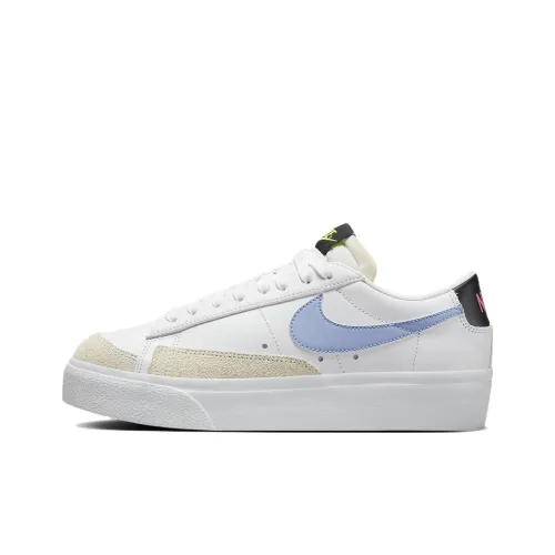 Nike Women's Blazer Low Platform 'White Cobalt Bliss'