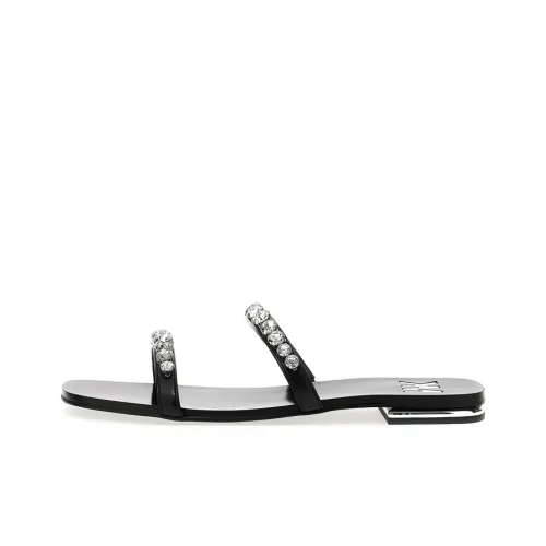 MICHAEL KORS Jessa Slide Slippers Women's Black