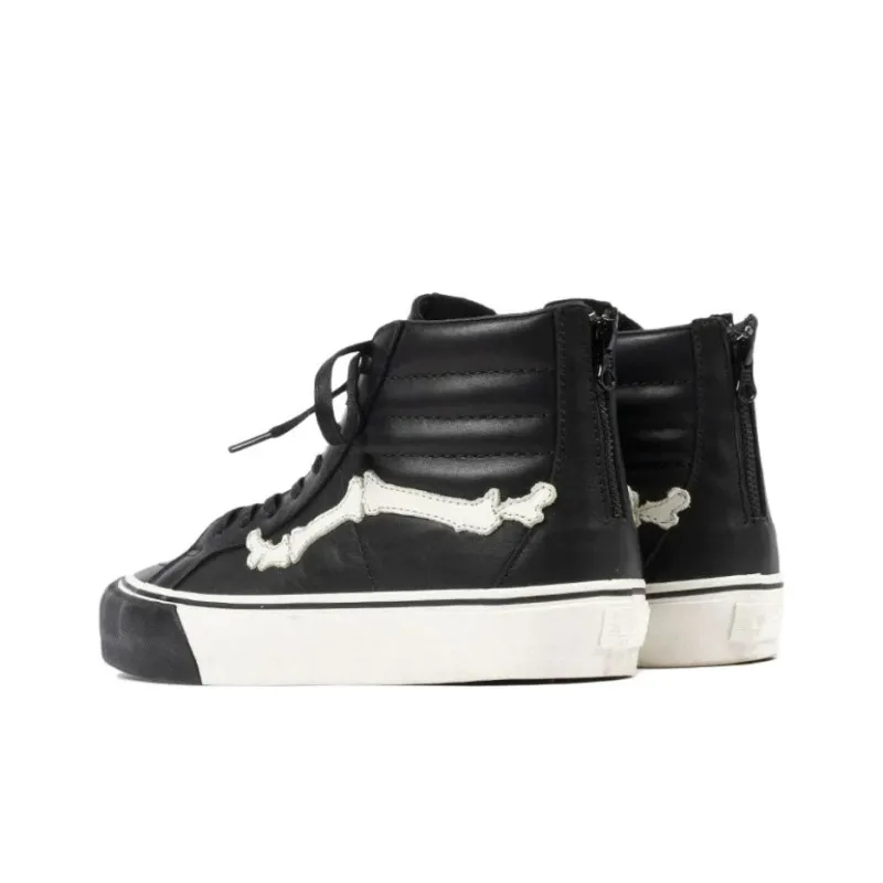 Vans Sk8 Hi Reissue Zip Lx Blends Bones Black White-3