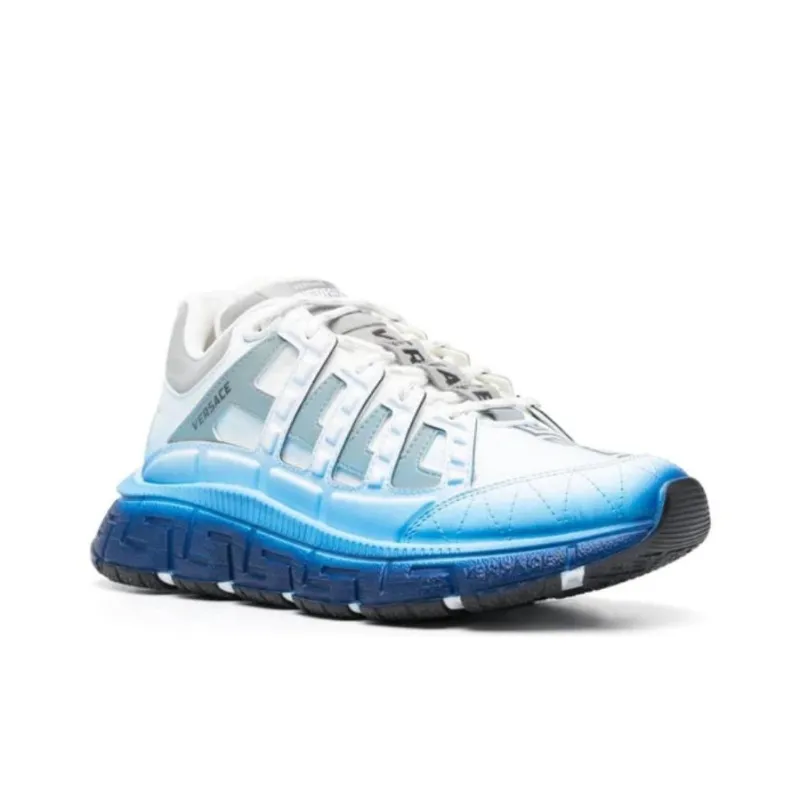 VERSACE Trigreca 'White Grey Blue'-2