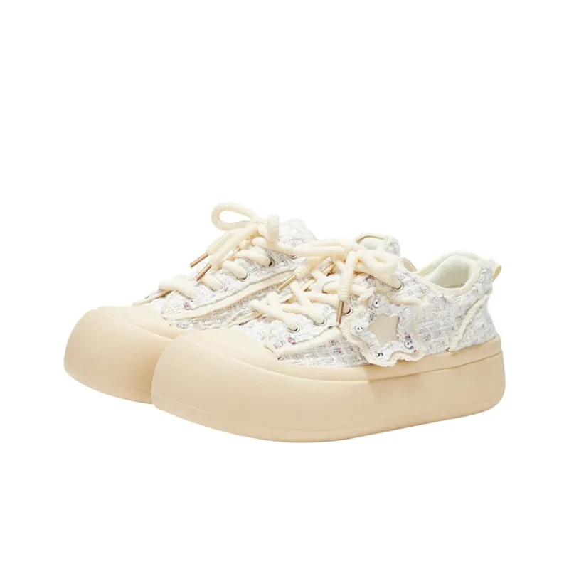 KARLIE KELLER Anti-Slip And Wear-Resistant Lightweight Support Low-Top Canvas Shoes Women's-9