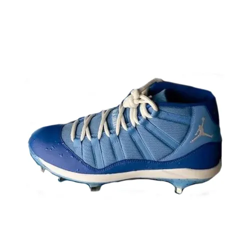 Jordan Air Jordan 11 Cushioning High Top Training Shoes Men's Blue