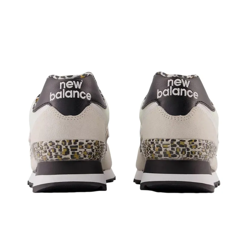 New Balance 574 Leopard Print Grey Black Women's-3