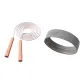[Jump Rope Headband Sports Suit]Malt Orange+Gray