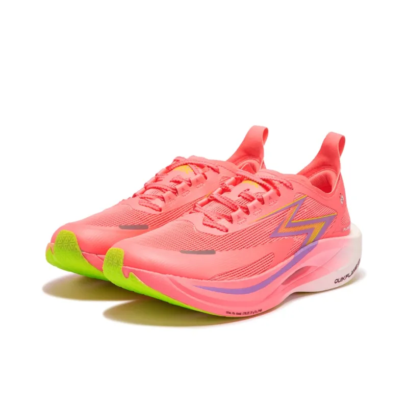 361° Fly Burn 2.5 Anti-Slip And Wear-Resistant Breathable Low-Top Running Shoes Unisex Neon Light Coral-2