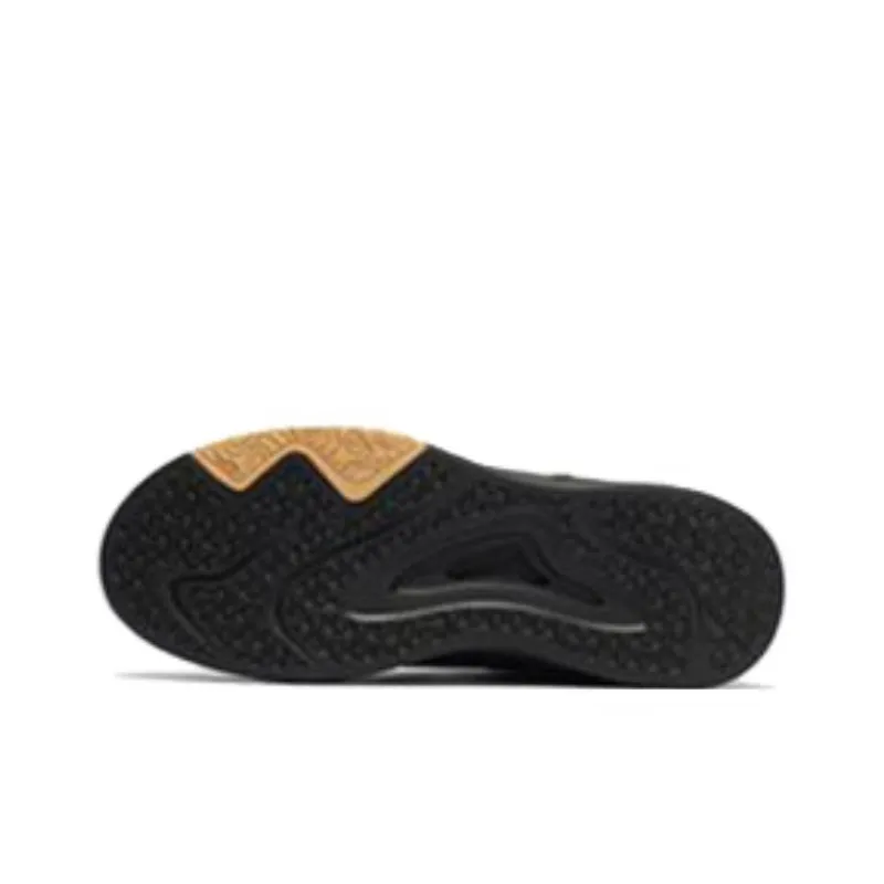 361° Jincheng Anti Slip Wear Resistant Low Top Skateboard Shoes Men's Black-3