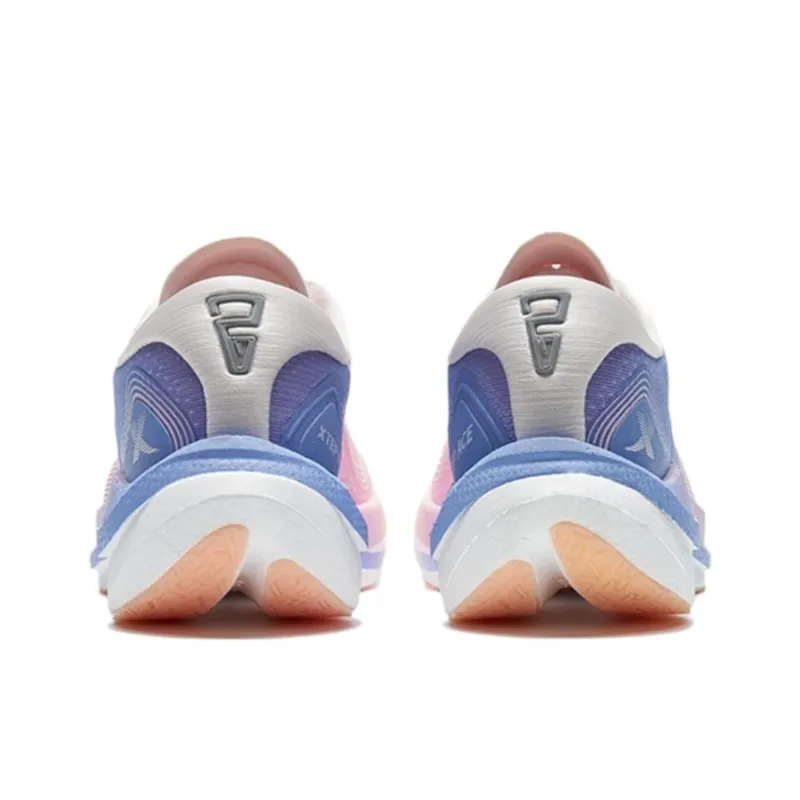 XTEP 260 2.0 Cushioned Slip-Resistant Abrasion-Resistant Low-Top Running Shoes Women's Pink Blue Purple-3