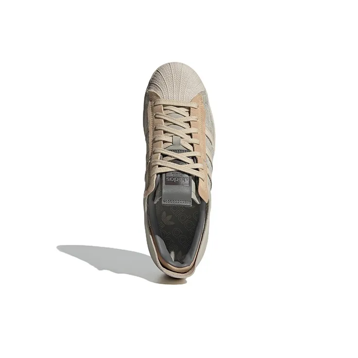 Adidas Superstar 'Creamwhite Light Gray'-4