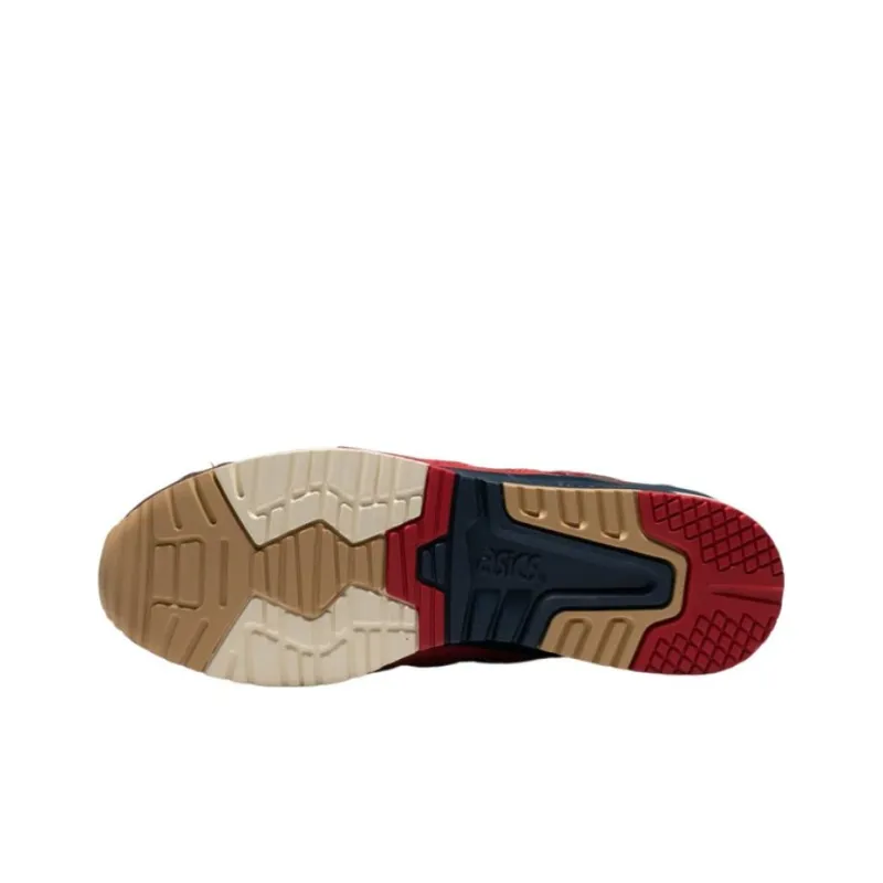 EVISU X Asics Gel-Lyte 3 Red Gray Brown-4