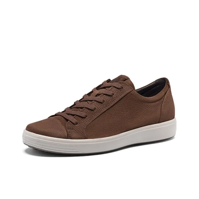 Ecco Soft And Cool Size 7 Collection Stylish Skateboarding Shoes Men's Terracotta-1