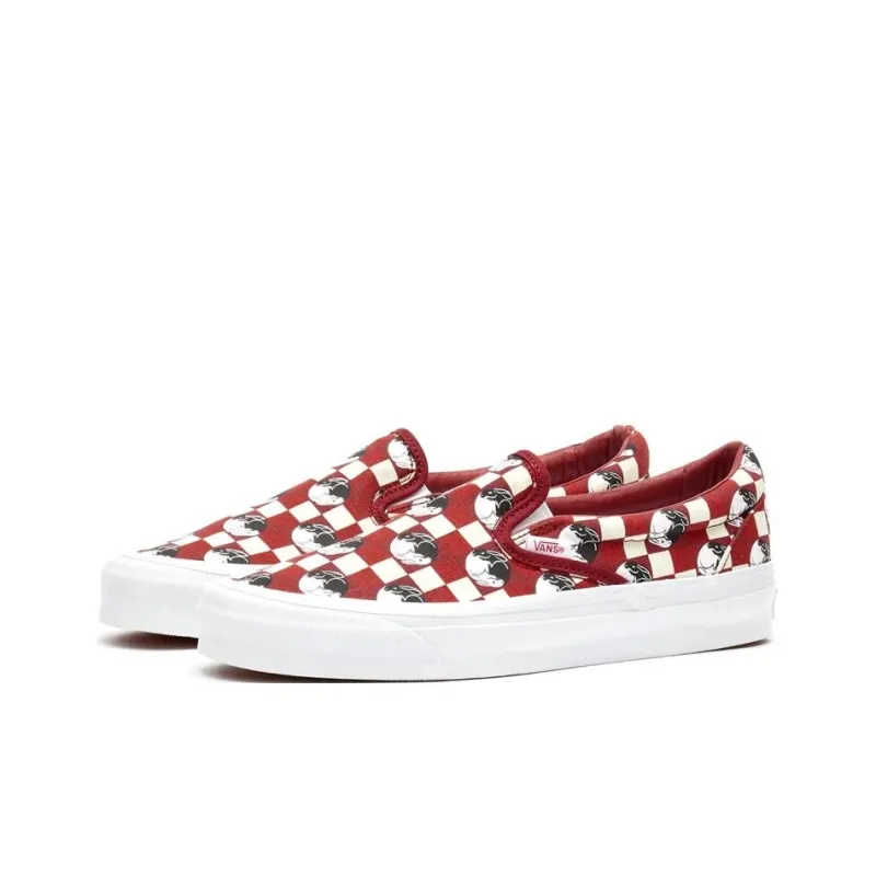 Vans Og Classic Slip On Lx Year Of The Rabbit Red-1
