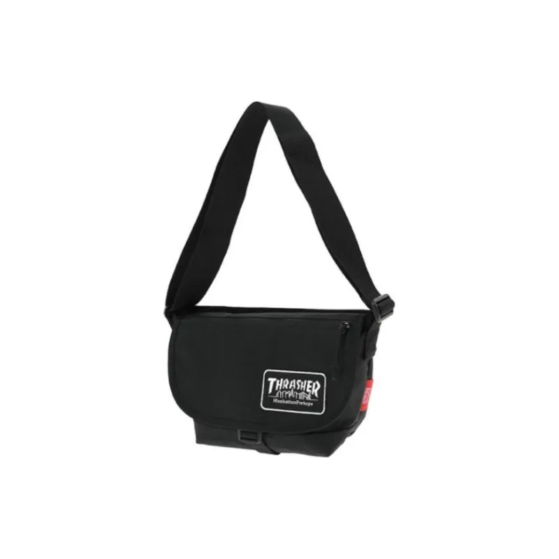 Manhattan Portage THRASHER Nylon Shoulder Bag Small Size Men's Black-2