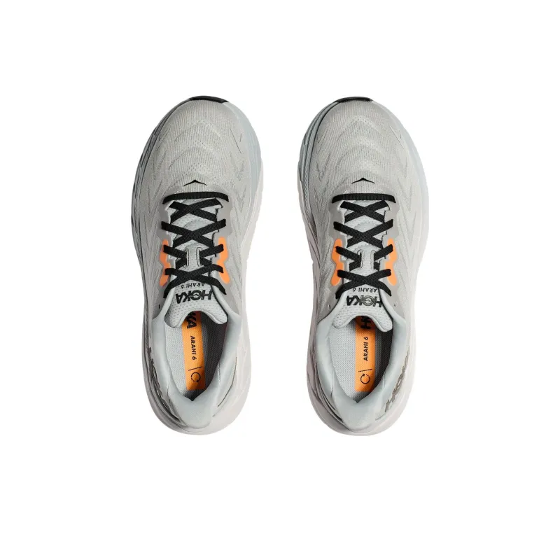 HOKA ONE ONE Arahi 6 Harbor Mist Black-3