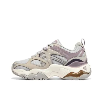 Skechers DLites 3.0 Air Sneakers 'Grey Purple Beige' Women's