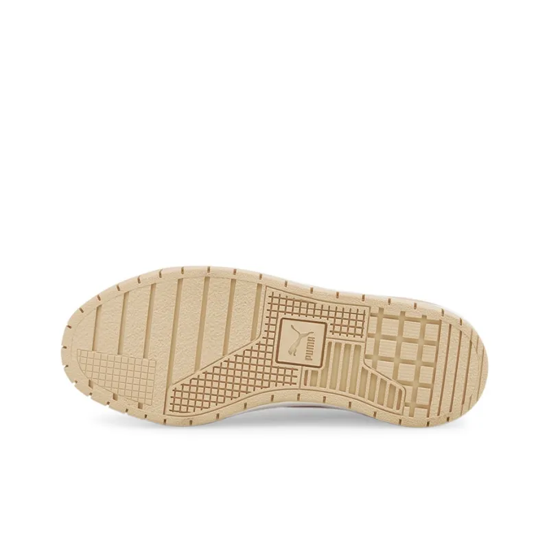 Puma Cali Dream Leather Little Kid 'White Shifting Sand'-4