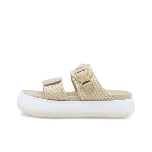 Puma Women's Suede Mayu Sandal Infuse 'Putty'