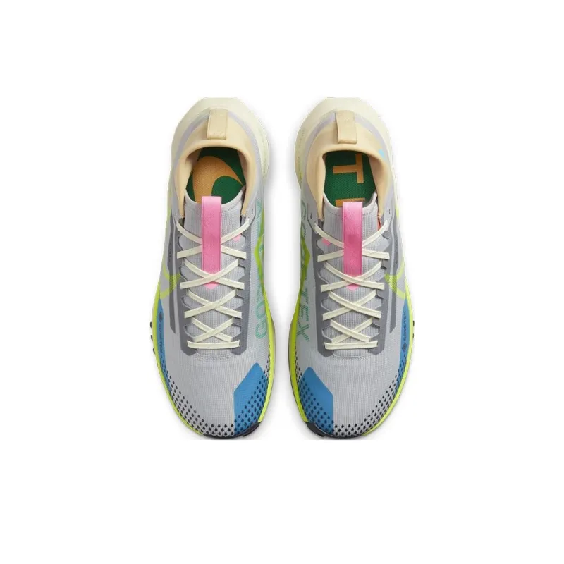 Nike React Pegasus Trail 4 Gore Tex Wolf Grey Volt-2