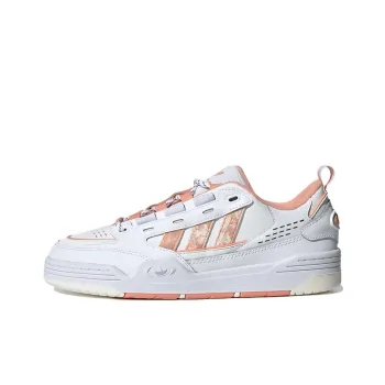 Adidas Originals Adi2000 Lightweight And Wear resistant Low Top Skateboard Shoes Women's White Pink