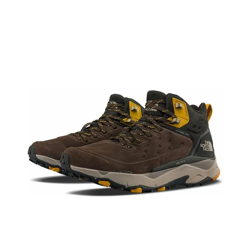 THE NORTH FACE Vectiv Exploris Futurelight Mid Hiking Shoes 'Deep Brown Tnf Black'-2