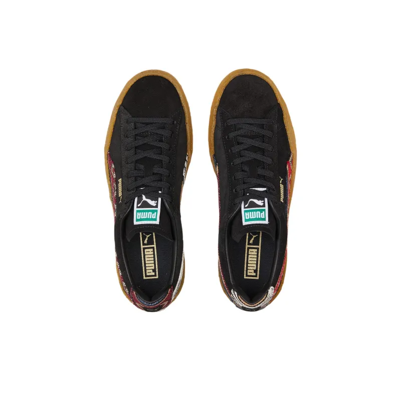 PUMA Suede Crepe Pattern Black-3