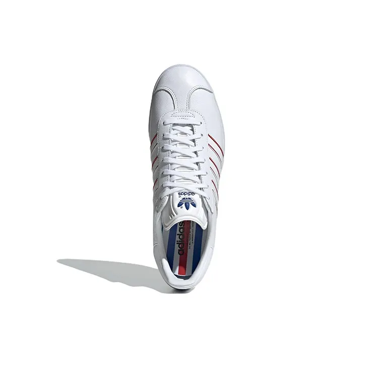 Adidas Gazelle Cloud White Team Power Red-4