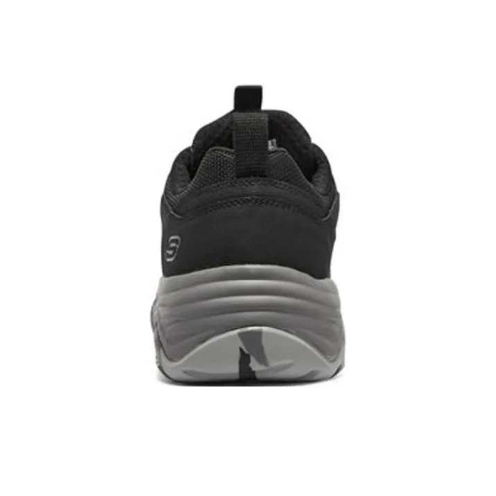 Skechers ARCH FIT RECON Cushioned Slip Resistant Abrasion Resistant Low Top Trekking Shoes Men's Black-3