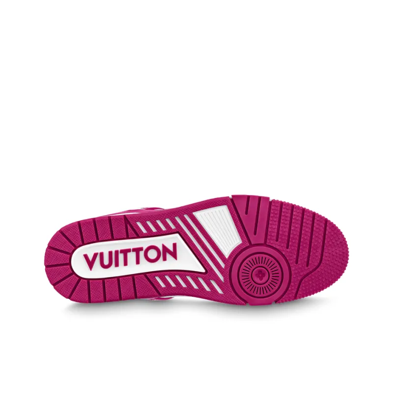 LOUIS VUITTON Lv Trainers 'White Hot Pink'-3