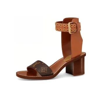 LOUIS VUITTON Passenger Sandal 'Brown' Women's