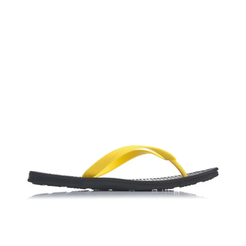 Disney x LiNing LN Slipper EVA Quiet Slide Slippers Men's Yellow Black-1