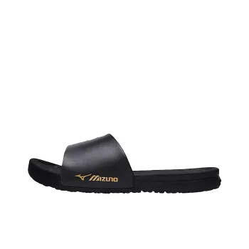 Mizuno Alpha SR4 Slide Slippers Unisex Black Gold