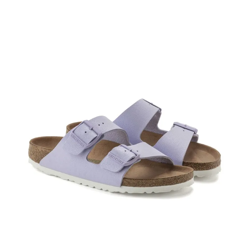 Birkenstock Arizona Vegan Birkibuc 'Lavender Fog'-1