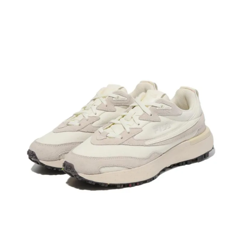 FILA Zagato V2 Ultouch Cushioning Breathable Low Top Casual Shoes Unisex White-3