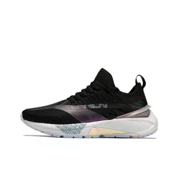 LiNing Jueying 䨻 Slip Resistant Cushioning Low Top Running Shoes Men's Black