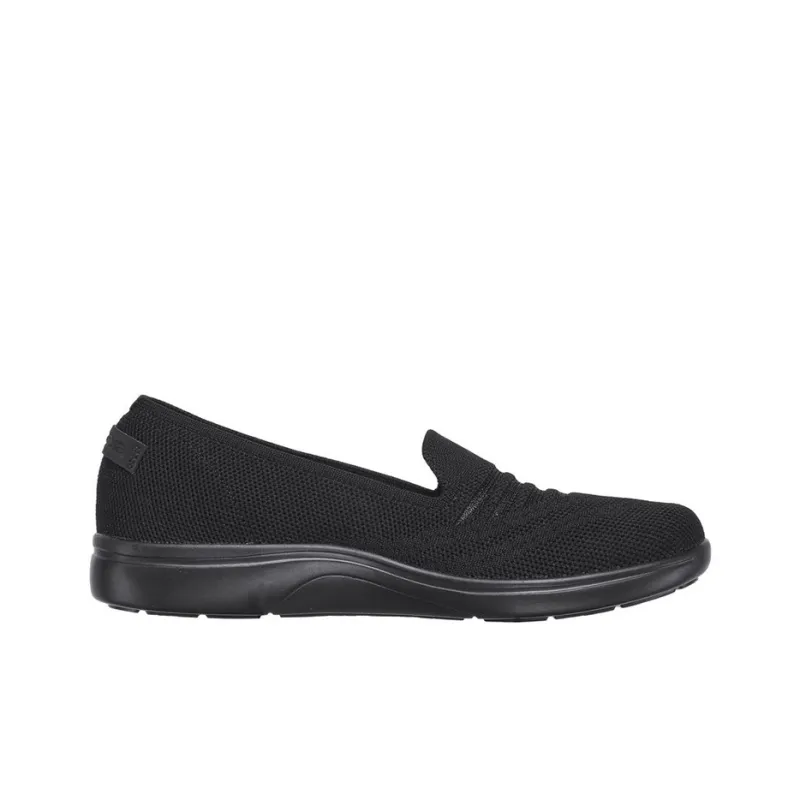 Skechers Arch Fit Uplift Cushioning Anti-Slip Wear-Resistant Breathability Low-Top Casual Shoes Women's Black-1