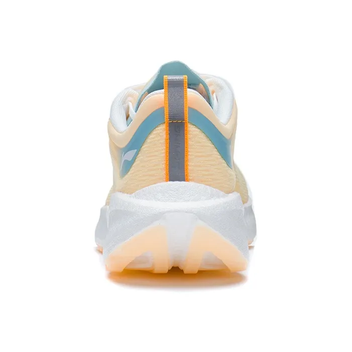 LiNing Super Light 19 Breathable And Lightweight Low Top Running Shoes Women's Fluorescent Milk Yellow-5