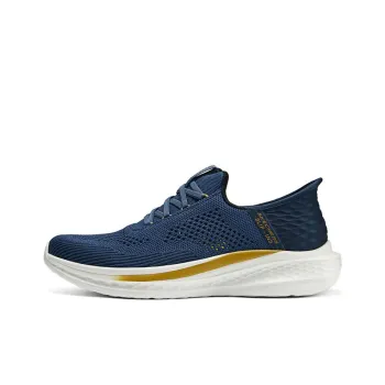 Skechers Slip Ins Low Top Casual Shoes Men's Blue
