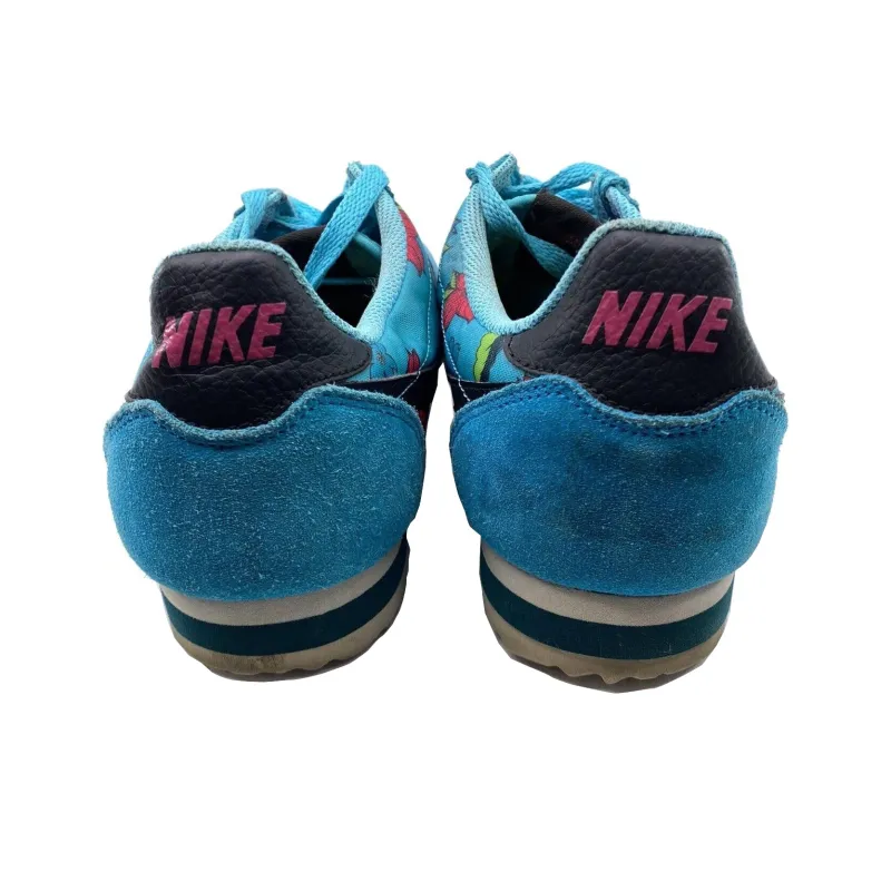 Nike Cortez Wear-resistant And Lightweight Low-Top Running Shoes Unisex Blue-3