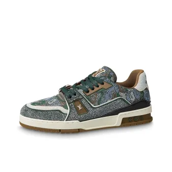 LOUIS VUITTON Trainers 'Grey Crystals'