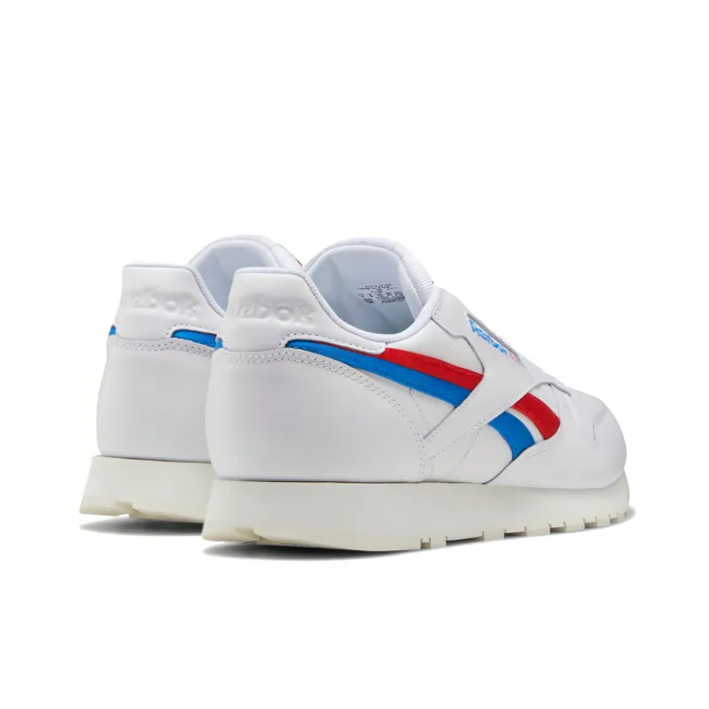 Reebok Classic Leather 'White Instinct Red Blue'-3