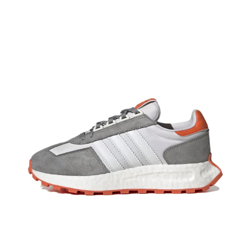 Adidas Originals Retropy E5 Dash Grey Cloud White Semi Impact Orange Women's-0