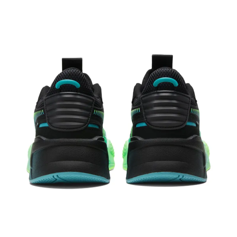 PUMA RS-X Fly Anti-Slip Wear-Resistant Low-Top Sports Casual Shoes Blue Black Green-3