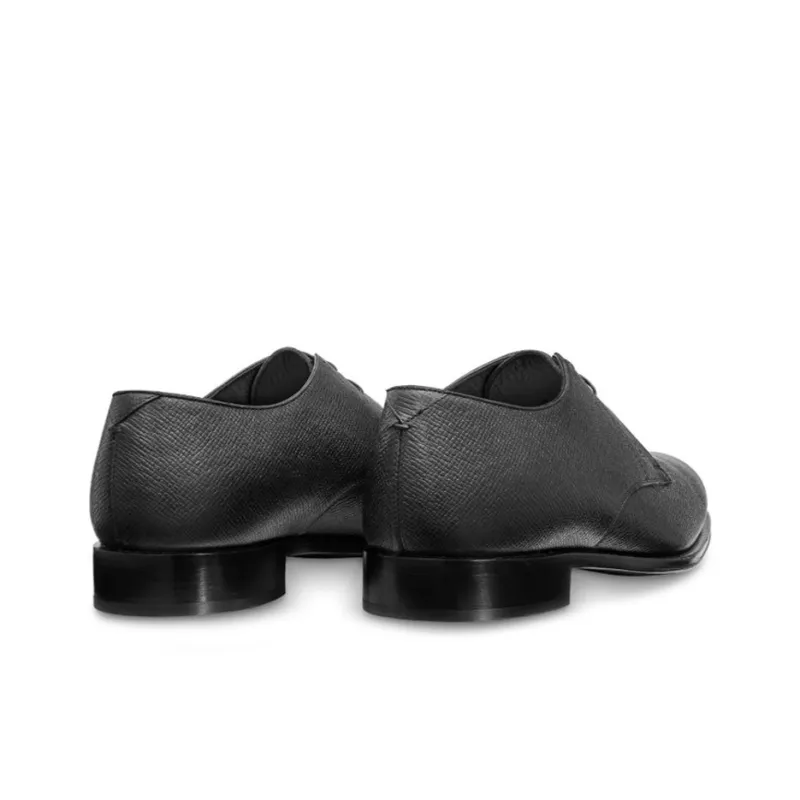LOUIS VUITTON Marceau Taïga Men's Casual Shoes Men's Black-2