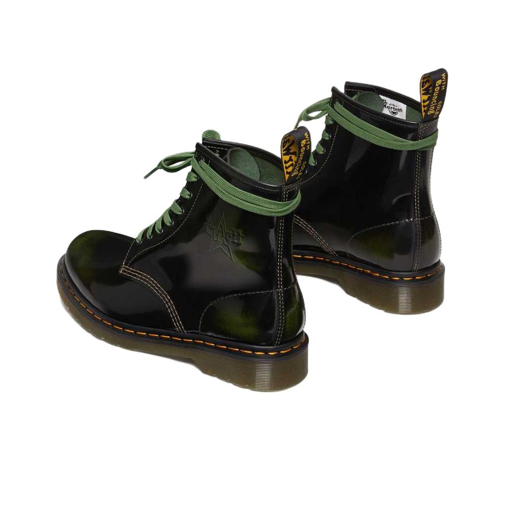 Dr martens army green best sale