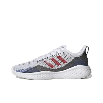 Adidas Fluidflow 2.0 Running Shoes 'White / Vivid Red'