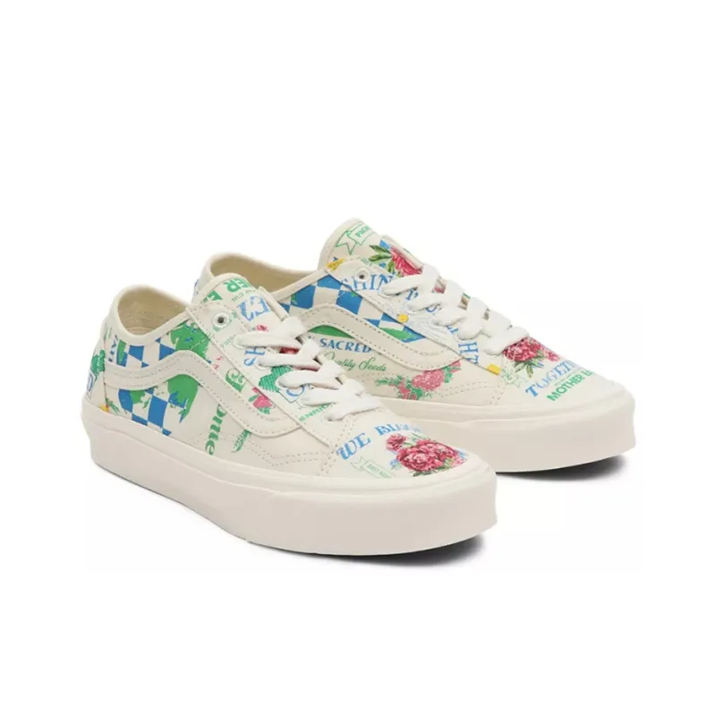 Vans Eco Theory Old Skool 'White Green'-2
