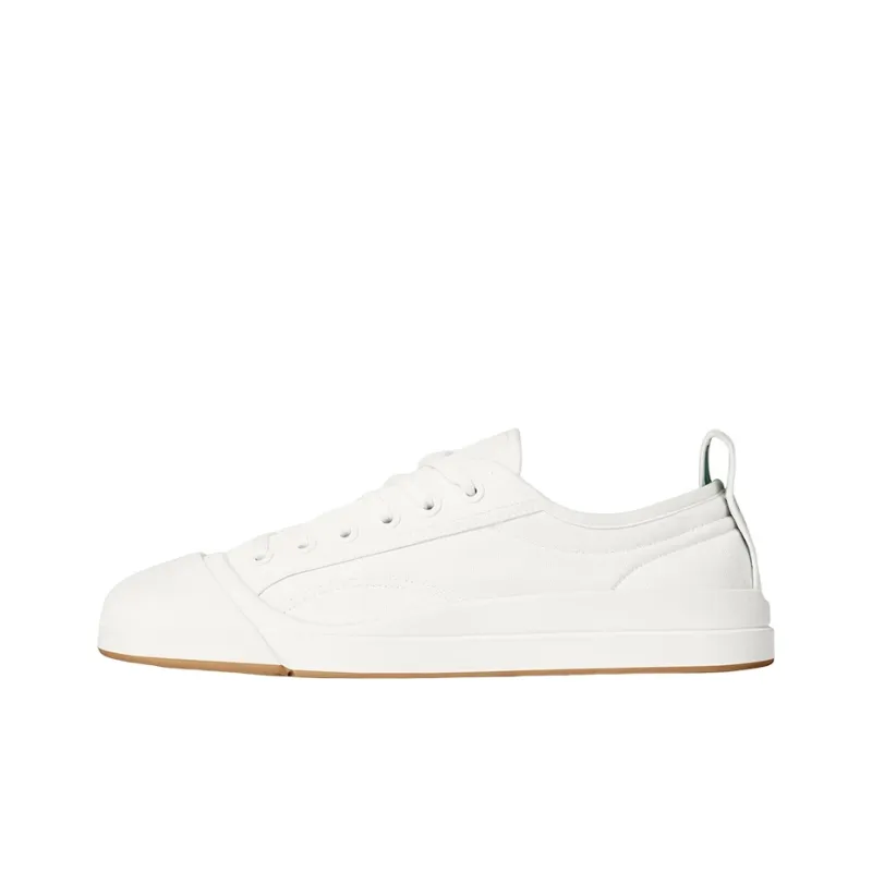 Bottega Veneta Vulcan Stylish Skateboarding Shoes Women's White-0