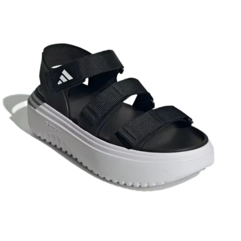 Slyn Women's Adidas Sandal 'Black White' Women's-2
